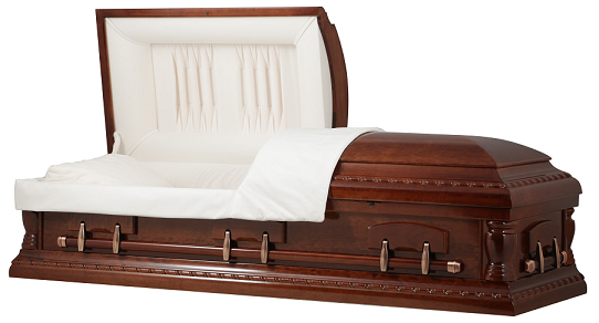 Casket: CHERRY WOOD LANCASTER Casket