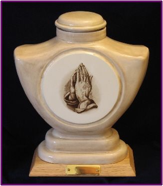 Photo of Majestic Ceramic Personalized Urn Urn