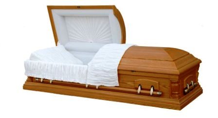 Wood Caskets - VENEER Casket