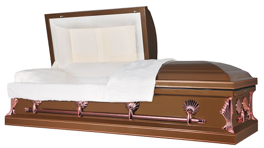 Casket: Copper Phoenix American Steel Casket