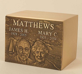 Bronze-Lasting Memories Urns Urn