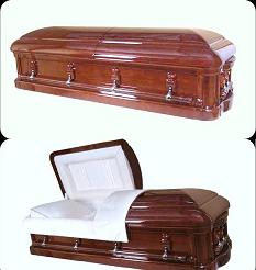 Wood Caskets - MAHOGANY Casket