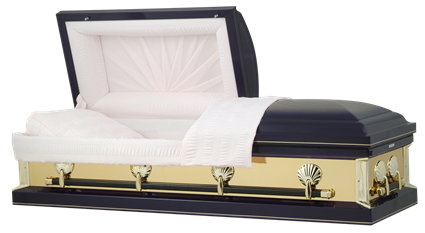 Casket: Purple Haze Gold Mirror Casket