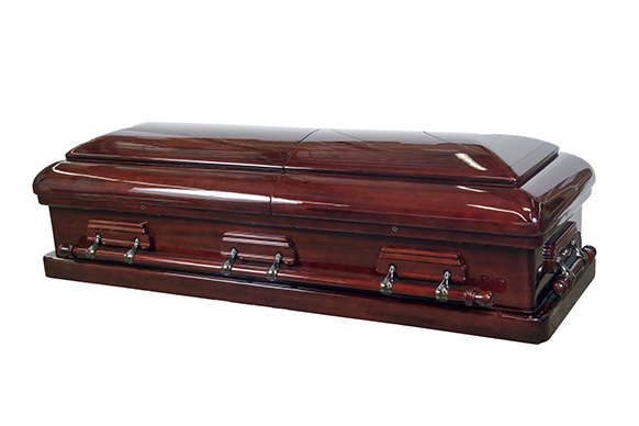 Casket: STARLINE Solid Mahogany Casket