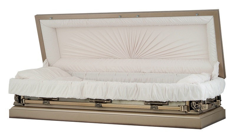 Picture of AUTUMN HAZE La Pieta Full Couch Casket Casket