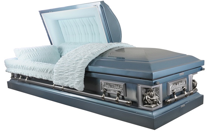 Picture of La Pieta Stainless Steel Casket Casket