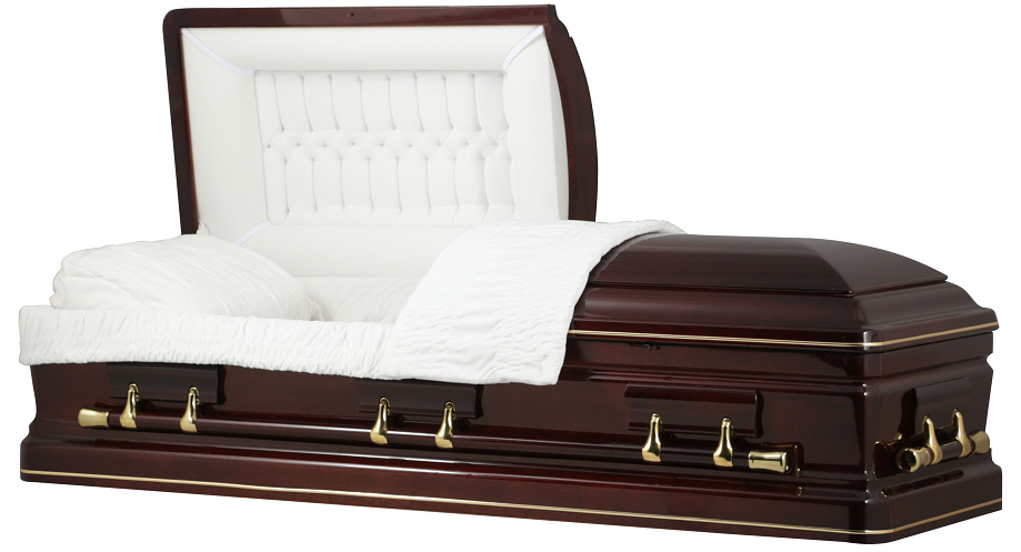 Picture of ROYAL CUMBERLAND CHERRY WOOD Casket Casket
