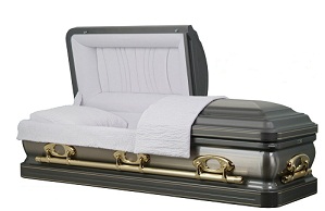 Casket: Grayson Stainless Steel Casket