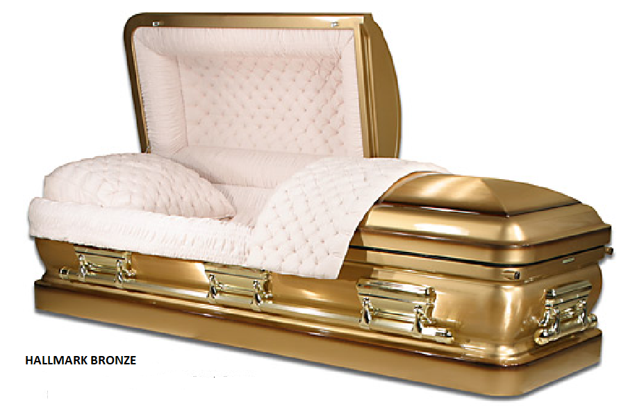 Picture of Bronze - Hallmark 32oz Casket