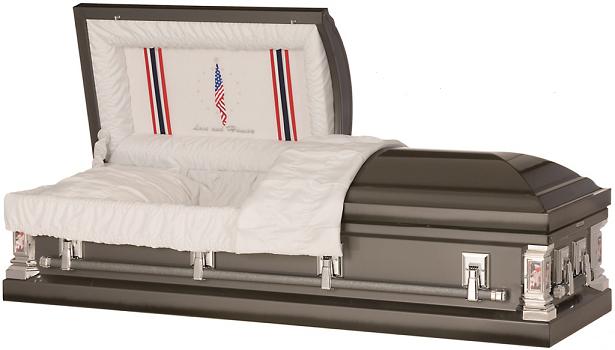 Casket: LOVE and HONOR Military Casket