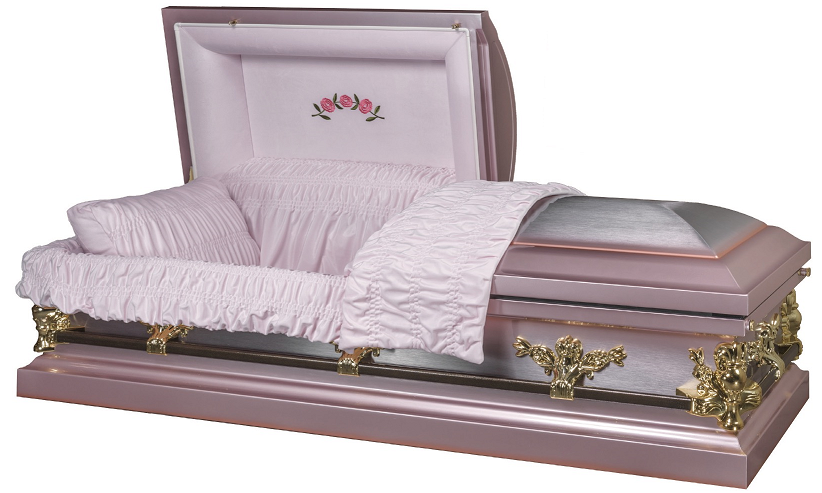 Picture of Athena Briar Rose Metal Casket Casket