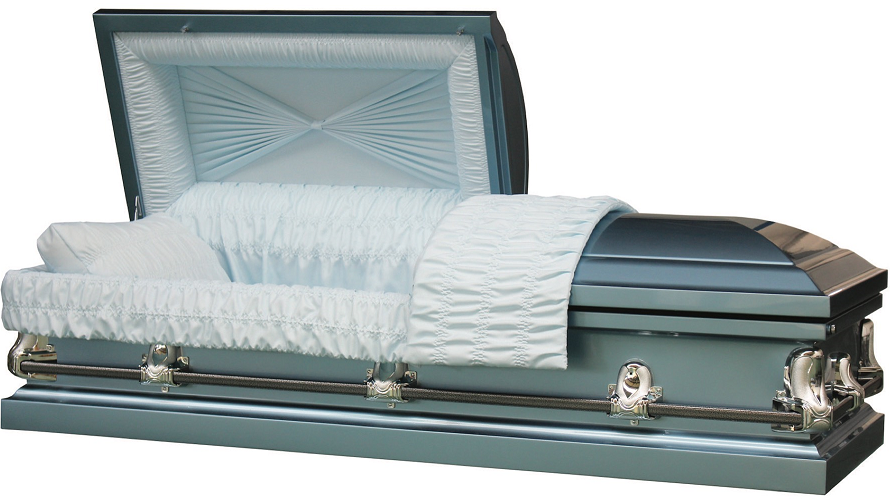 Picture of Galaxy Blue 20GA Steel Casket Casket