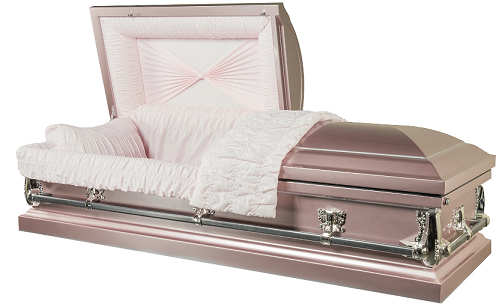 Casket: Imperial Lilac 20ga Steel Casket with Gasket & Lock