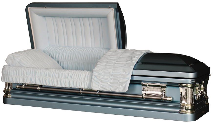 Picture of MONARCH SKYBLUE metal casket Casket