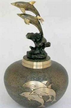 Photo of Flying Dolphin Urn Urn