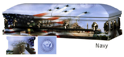 Casket: AAA - US NAVY Art Casket