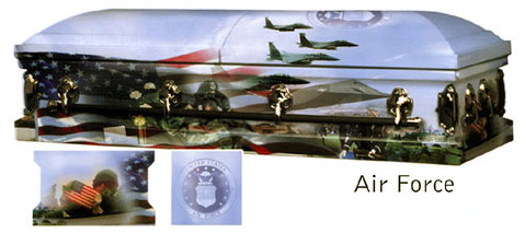 Casket: AAA - US AIR FORCE Art Casket