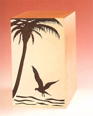 Photo of OCEANSIDE Bronze Individual Cremation Urn Urn